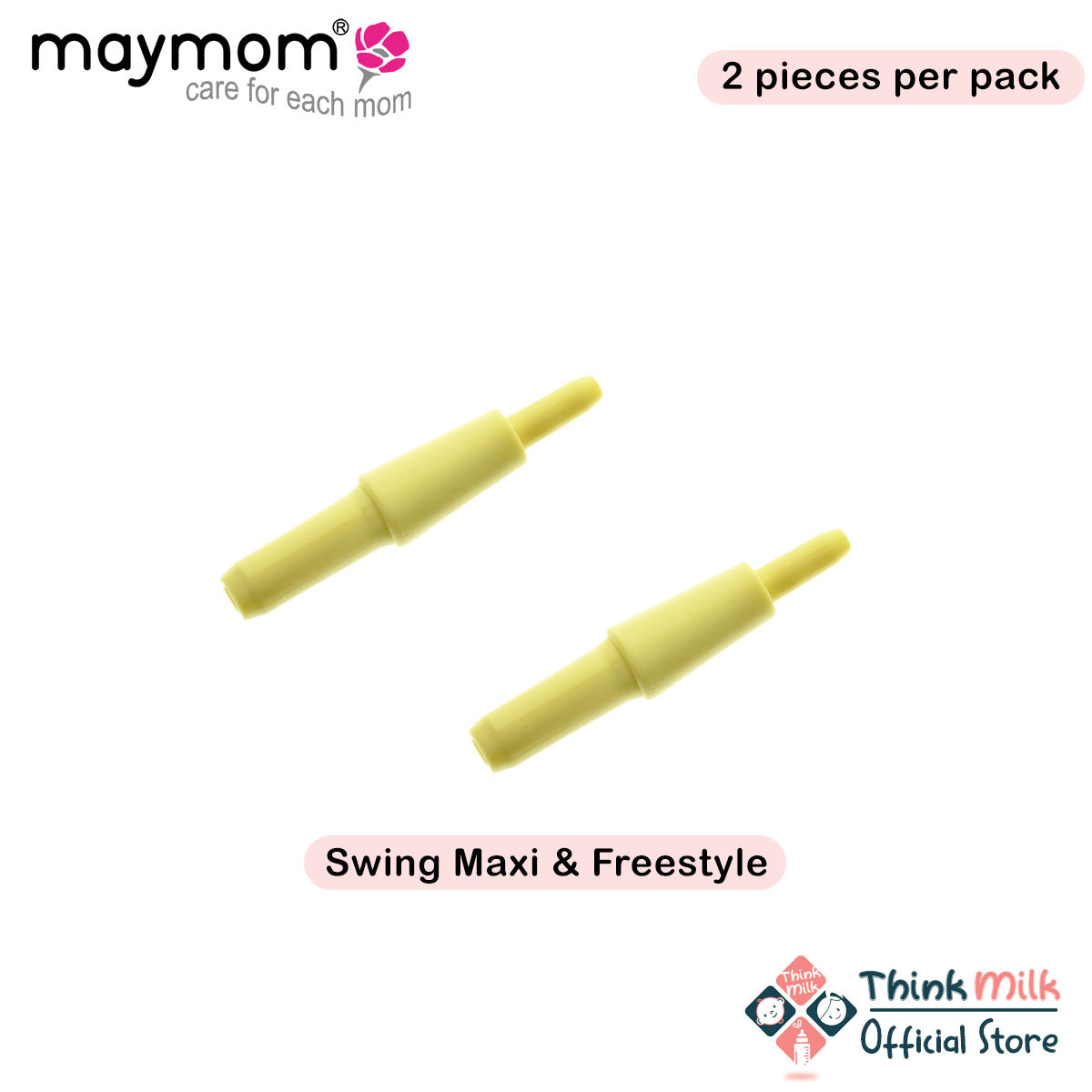Maymom Tubing Tip Connectors (For Medela Sonata, Swing , Freestyle , Freestyle Flex , Pump In Style)