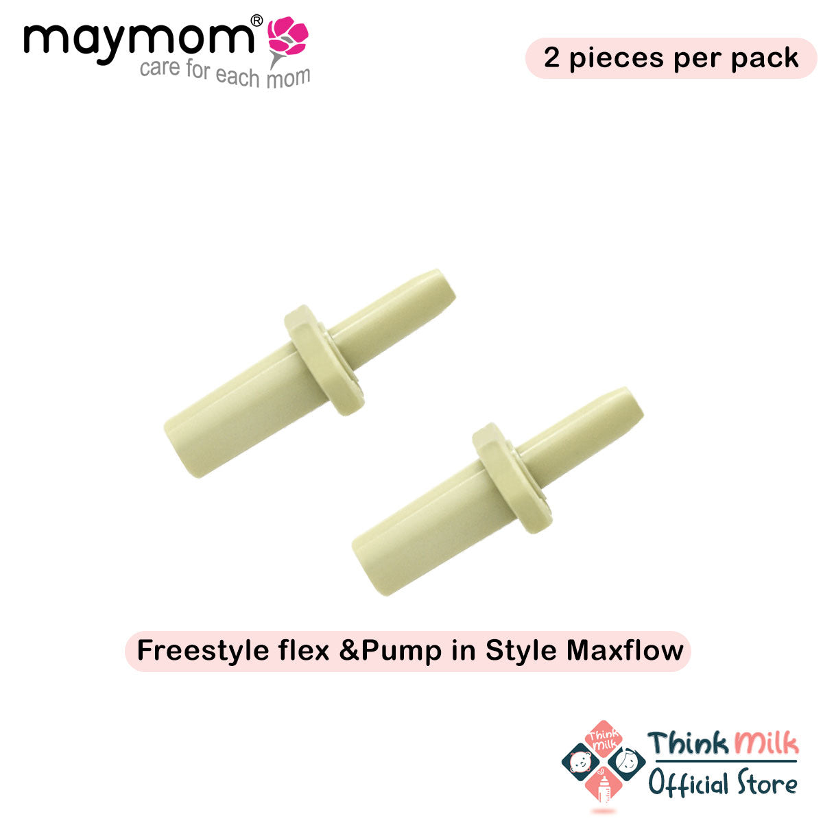 Maymom Tubing Tip Connectors (For Medela Sonata, Swing , Freestyle , Freestyle Flex , Pump In Style)