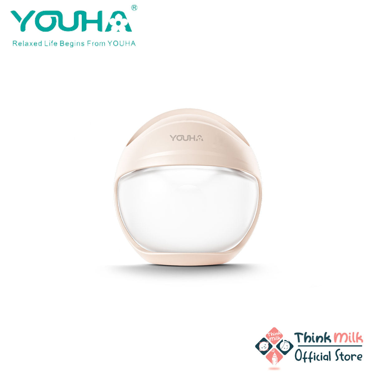 Youha Wearable Silicone Manual Breast Pump